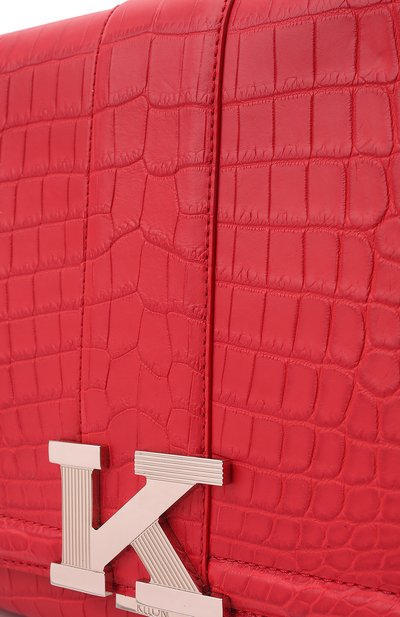 Сумка из кожи крокодила KITON, арт. DKIRAX0888A/CNIL, фото 3