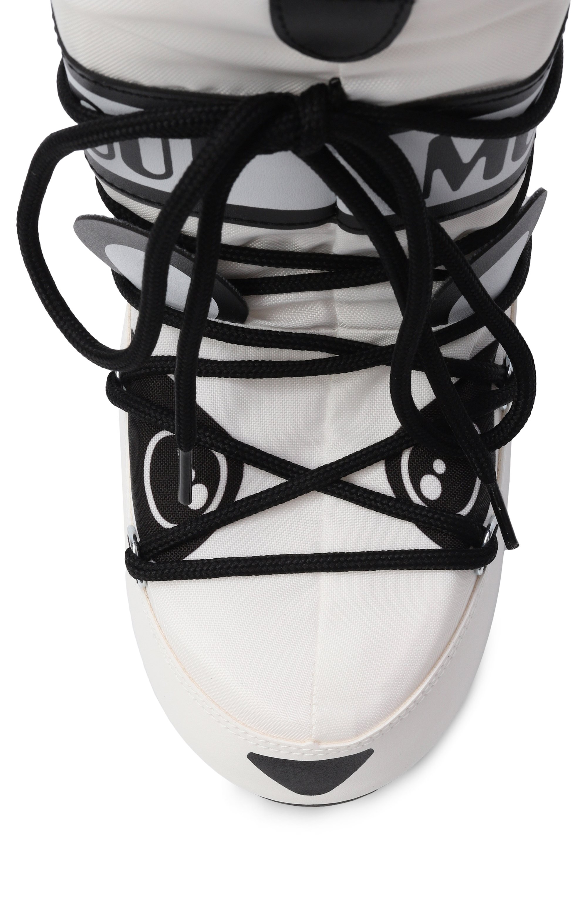 Утепленные сапоги MOON BOOT черно-белого цвета по цене 17550 руб., арт. 80D3400300, фото 4 Утепленные сапоги MOON BOOT, арт. 80D3400300, фото 4