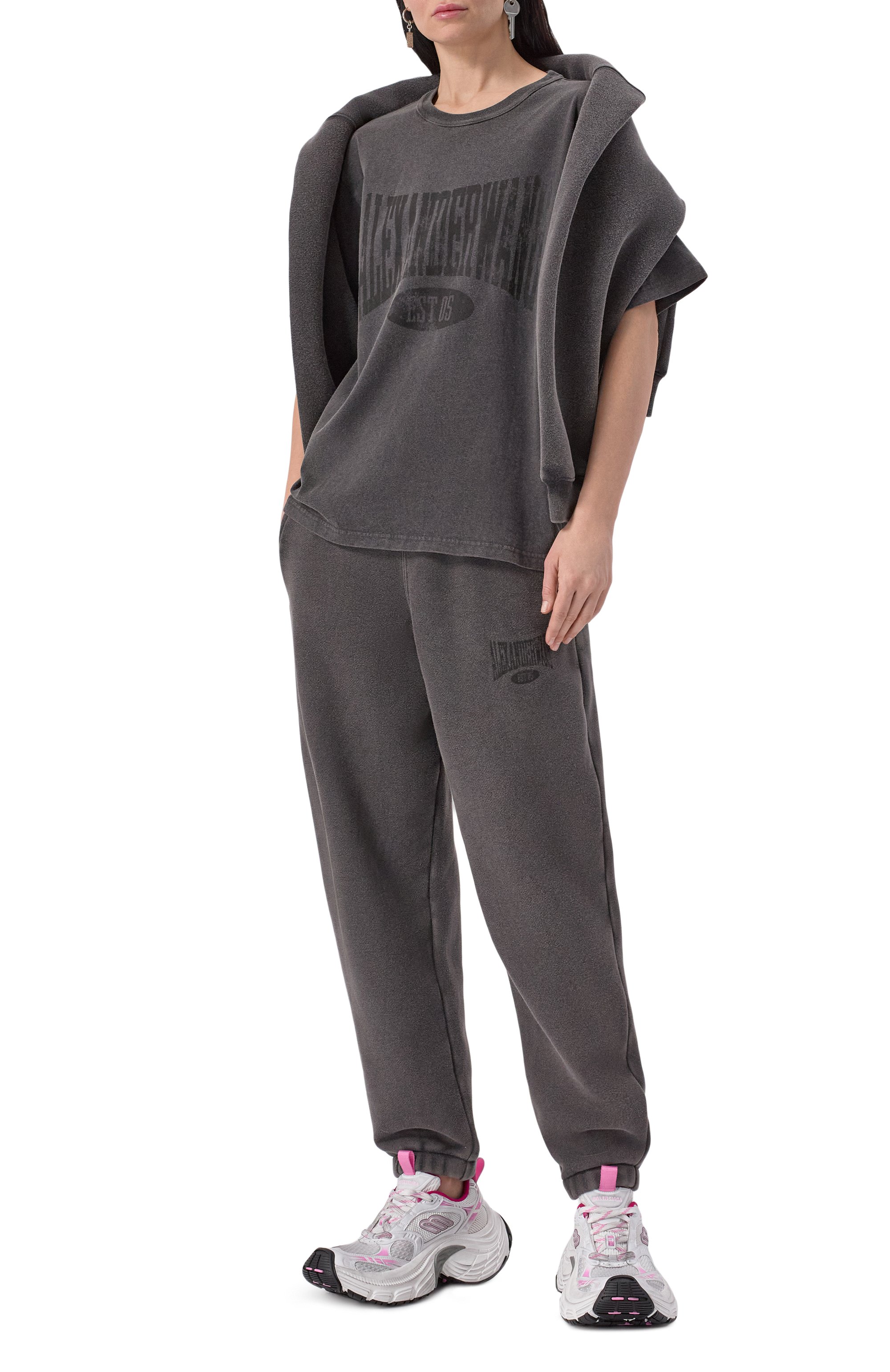 Хлопковая футболка ALEXANDERWANG.T, арт. 4CC2251542, фото 2