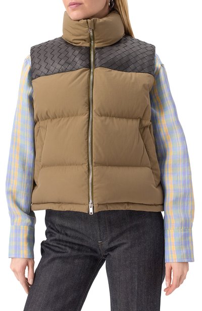 Пуховый жилет BOTTEGA VENETA, арт. 816645/V1LE0, фото 3