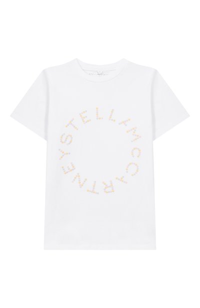 Хлопковая футболка STELLA MCCARTNEY, арт. TY8C71