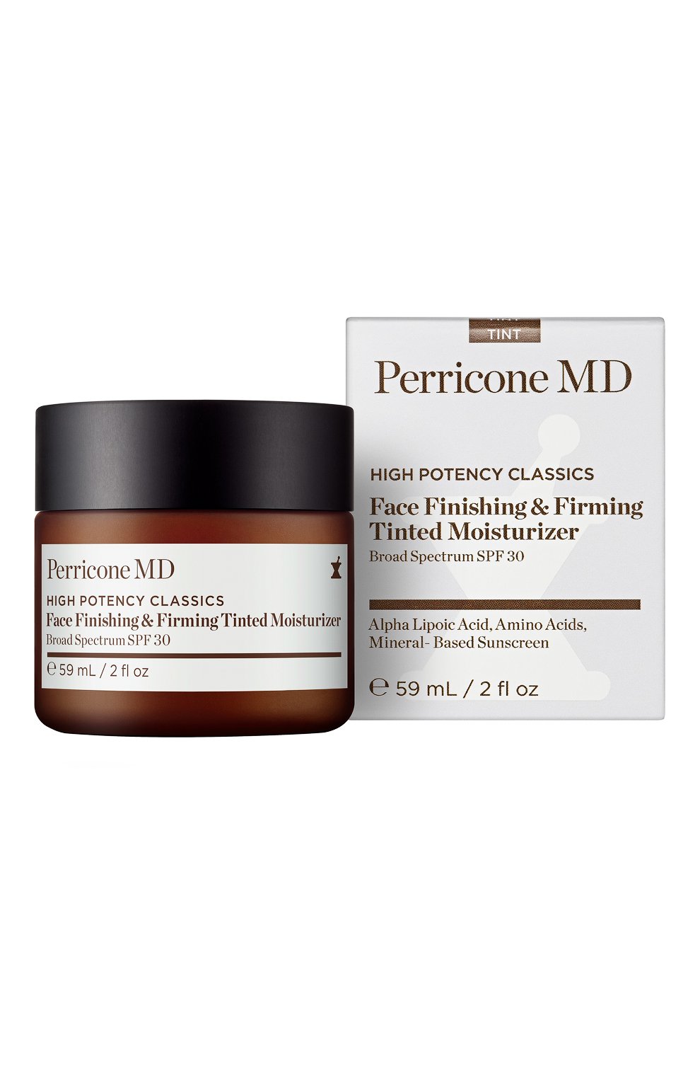 Увлажняющий и укрепляющий крем для лица с эффектом тонирования high potency classics (59ml) PERRICONE MD, арт. 651473707974, фото 4