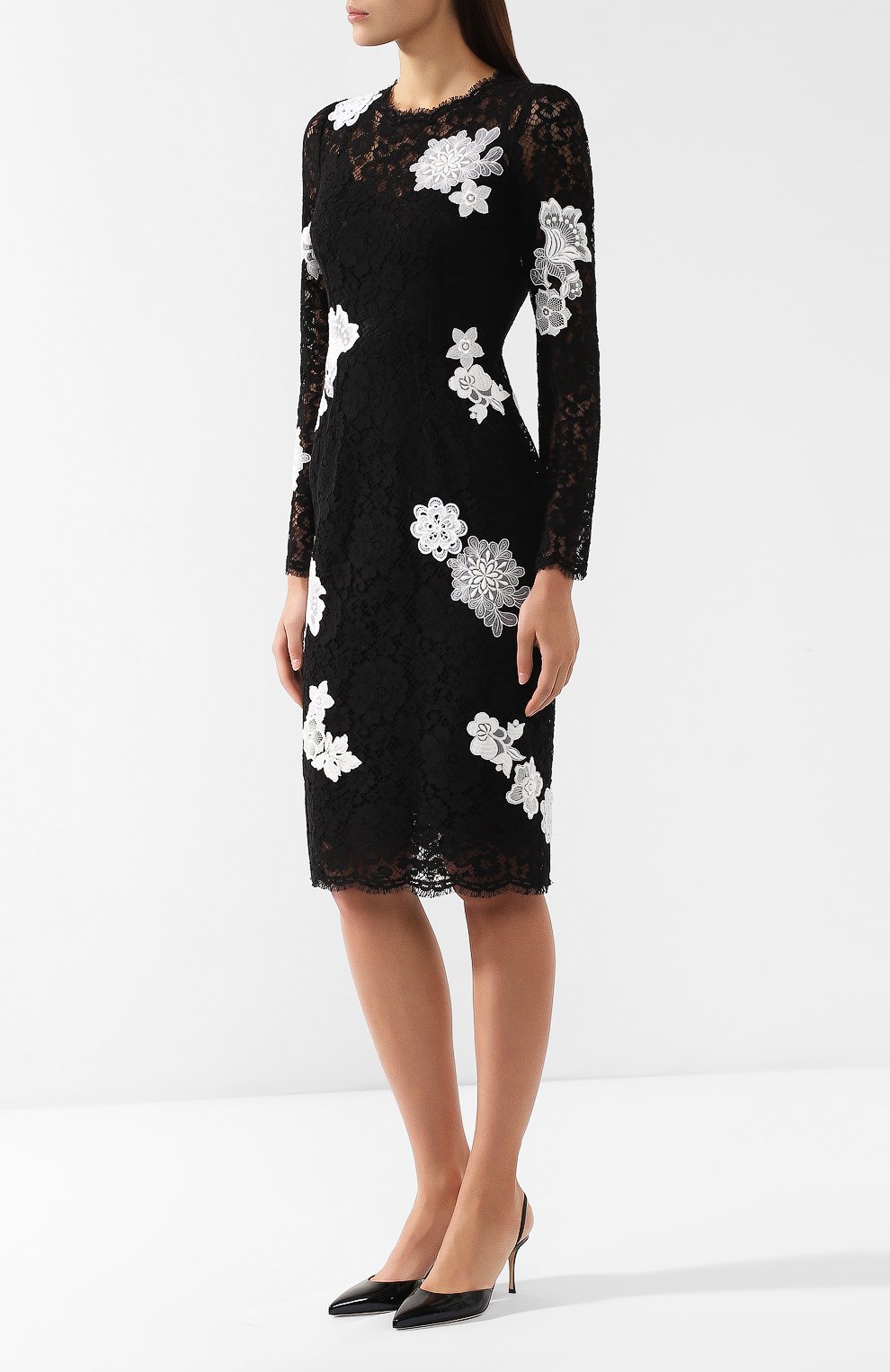 Кружевное платье DOLCE & GABBANA, арт. F6VB8Z/HLMCK, фото 3