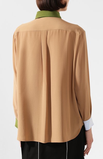 Шелковая блузка BURBERRY, арт. 4560738, фото 4