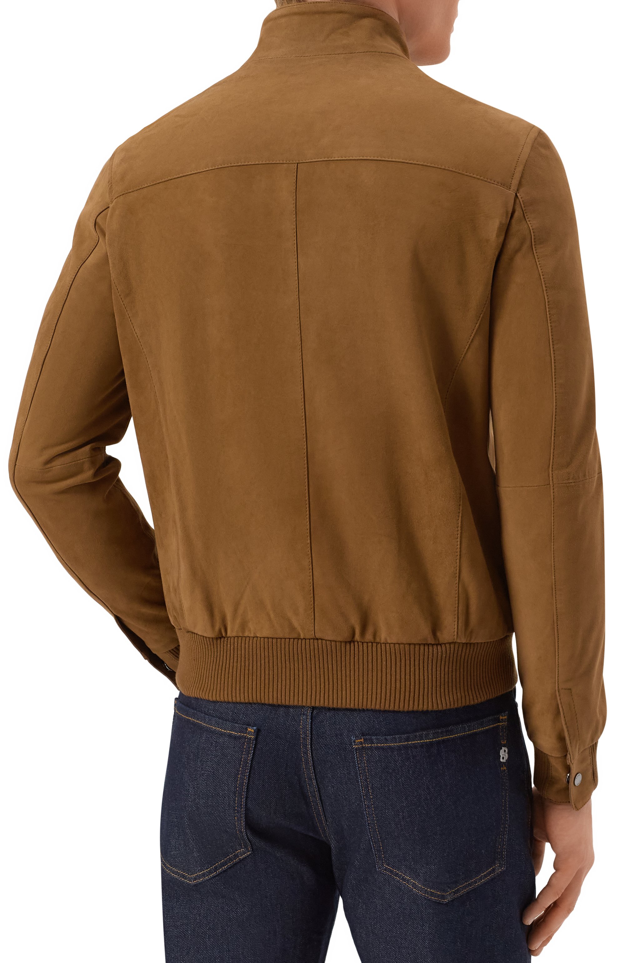 Замшевый бомбер GIMO'S, арт. 5S20.1.160.50, фото 4