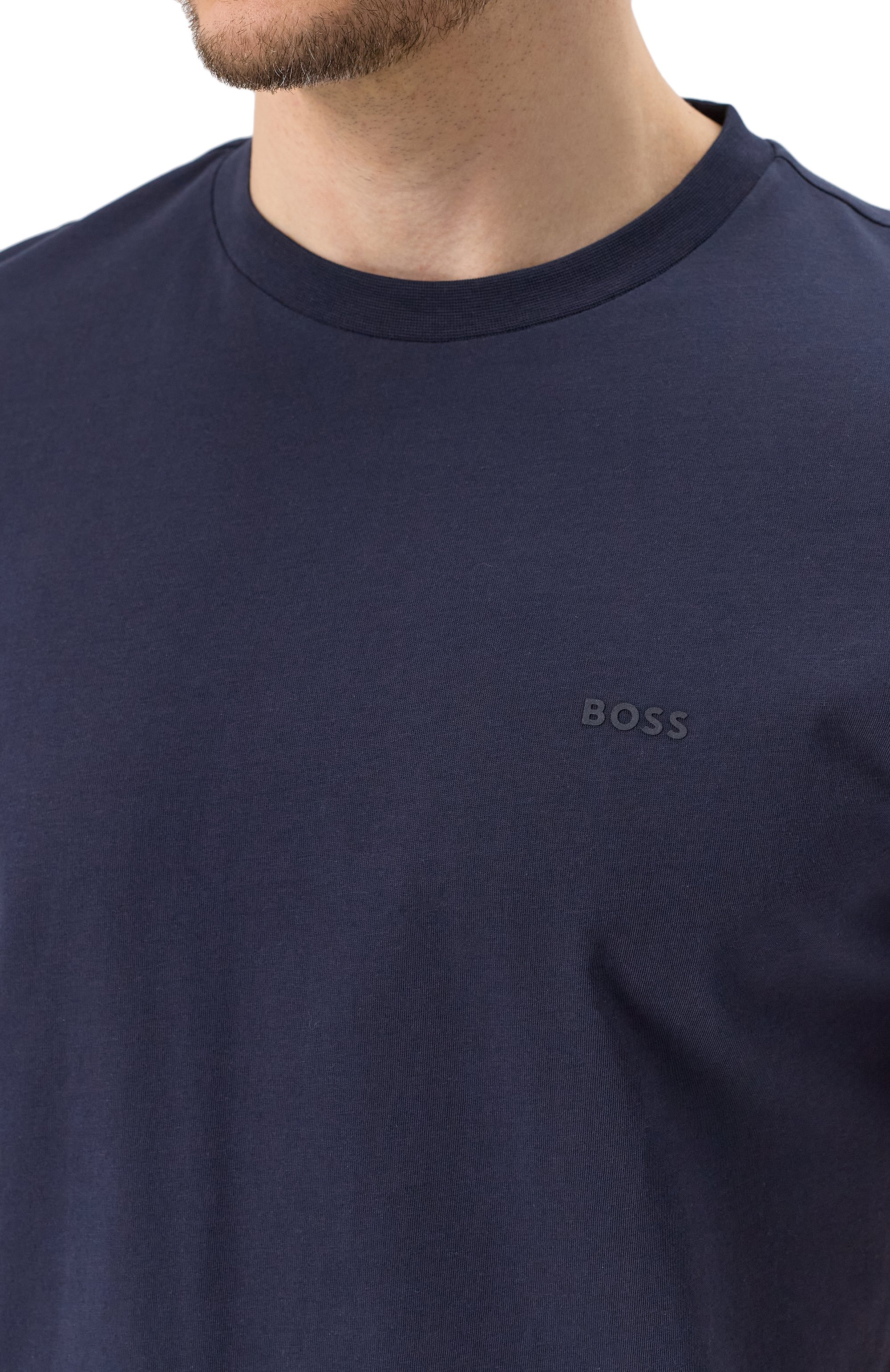Хлопковая футболка BOSS, арт. 50468347, фото 5