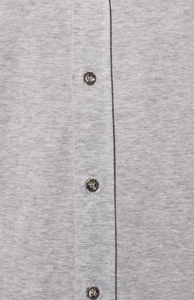 Рубашка из хлопка и шелка STEFANO RICCI, арт. CJ007593/TE2801, фото 5