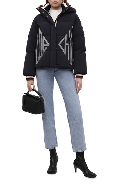 Пуховик chloé x fusalp CHLOÉ темно-синего цвета по цене 184000 руб., арт. A1056, фото 2 Пуховик chloé x fusalp CHLOÉ, арт. A1056, фото 2