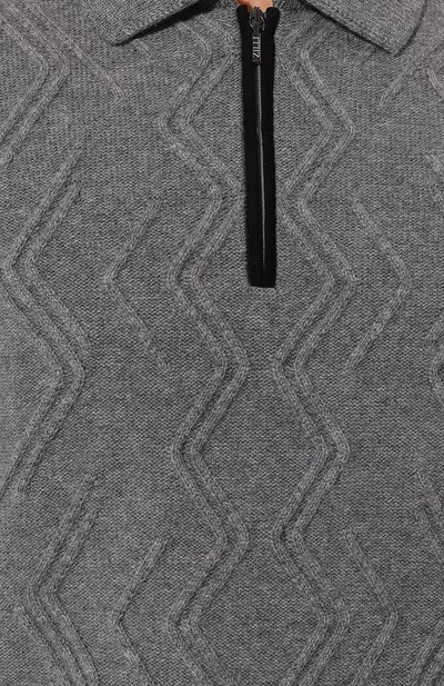 Поло из шерсти и кашемира ZILLI, арт. KZP001M0220VMI000, фото 5
