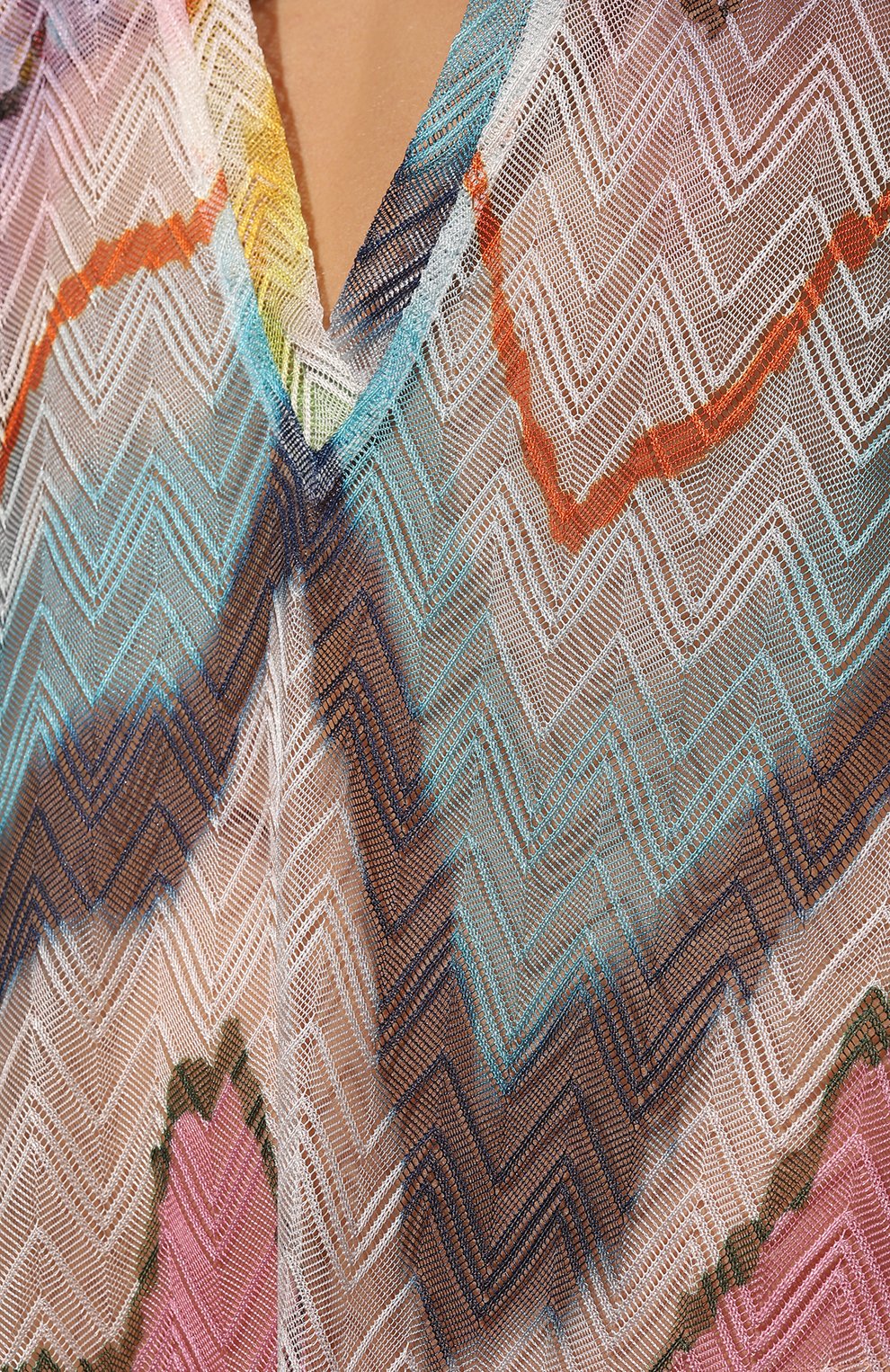Туника MISSONI разноцветного цвета по цене 99500 руб., арт. MC22SQ01/BR00H1, фото 5 Туника MISSONI, арт. MC22SQ01/BR00H1, фото 5