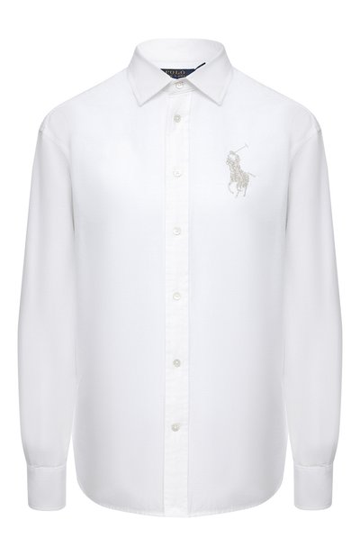 Женская хлопковая рубашка POLO RALPH LAUREN, арт. 211846923