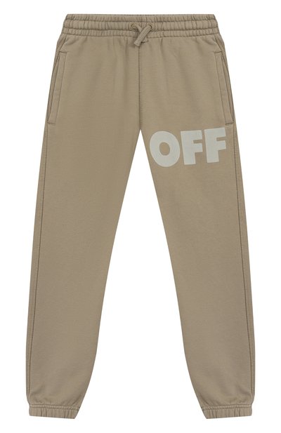 Хлопковые джоггеры OFF-WHITE, арт. 0BCH001S25FLE003/4-12