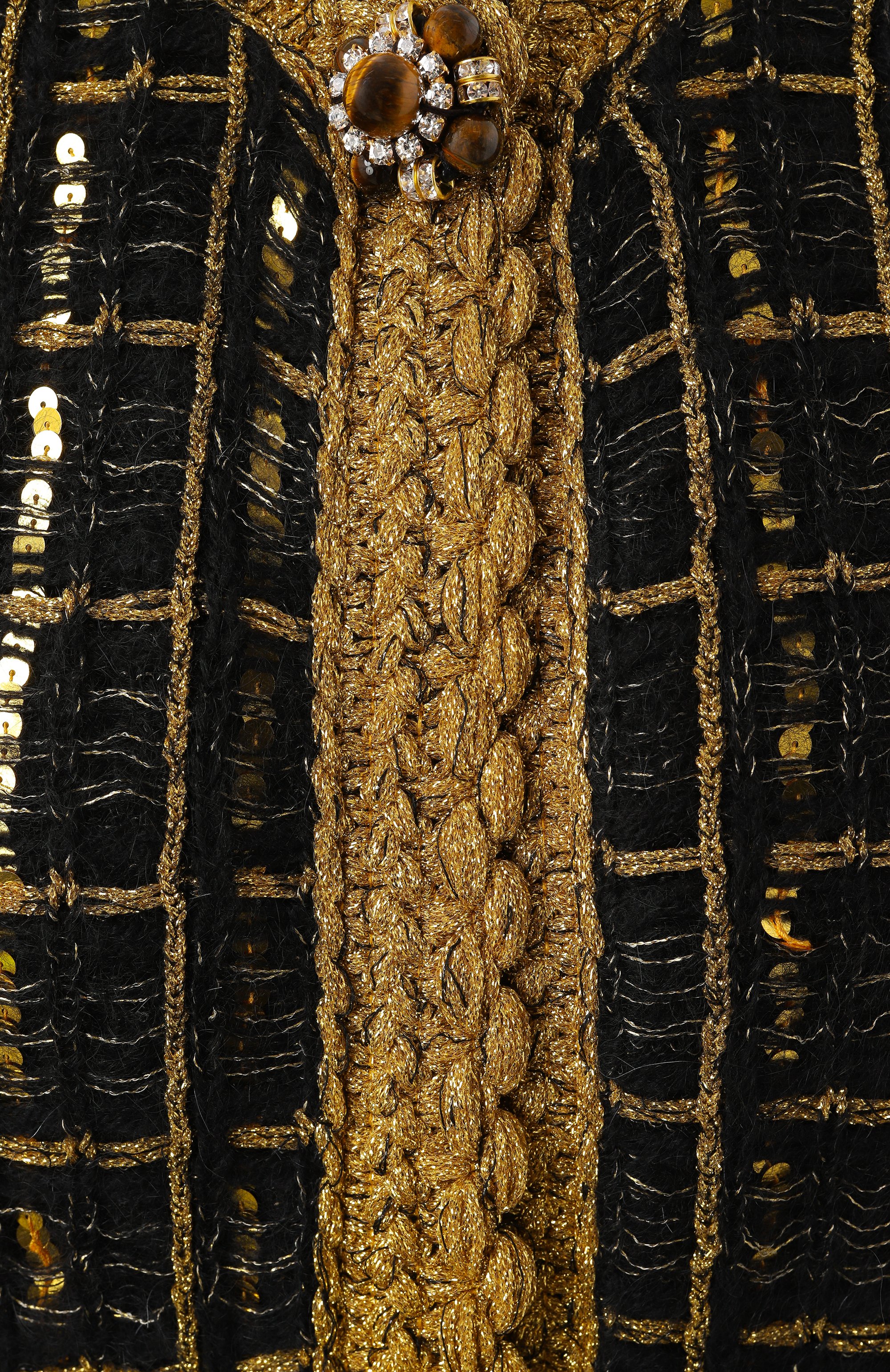 Жакет с отделкой пайетками VALENTINO, арт. 6B3KE03M94G, фото 6