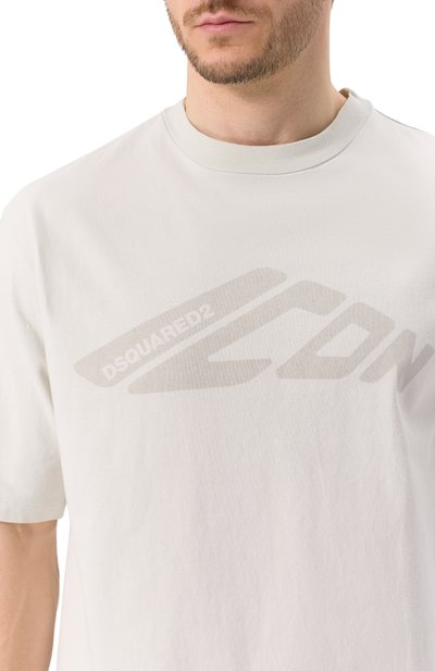 Хлопковая футболка DSQUARED2, арт. S79GC0107/S24583, фото 5