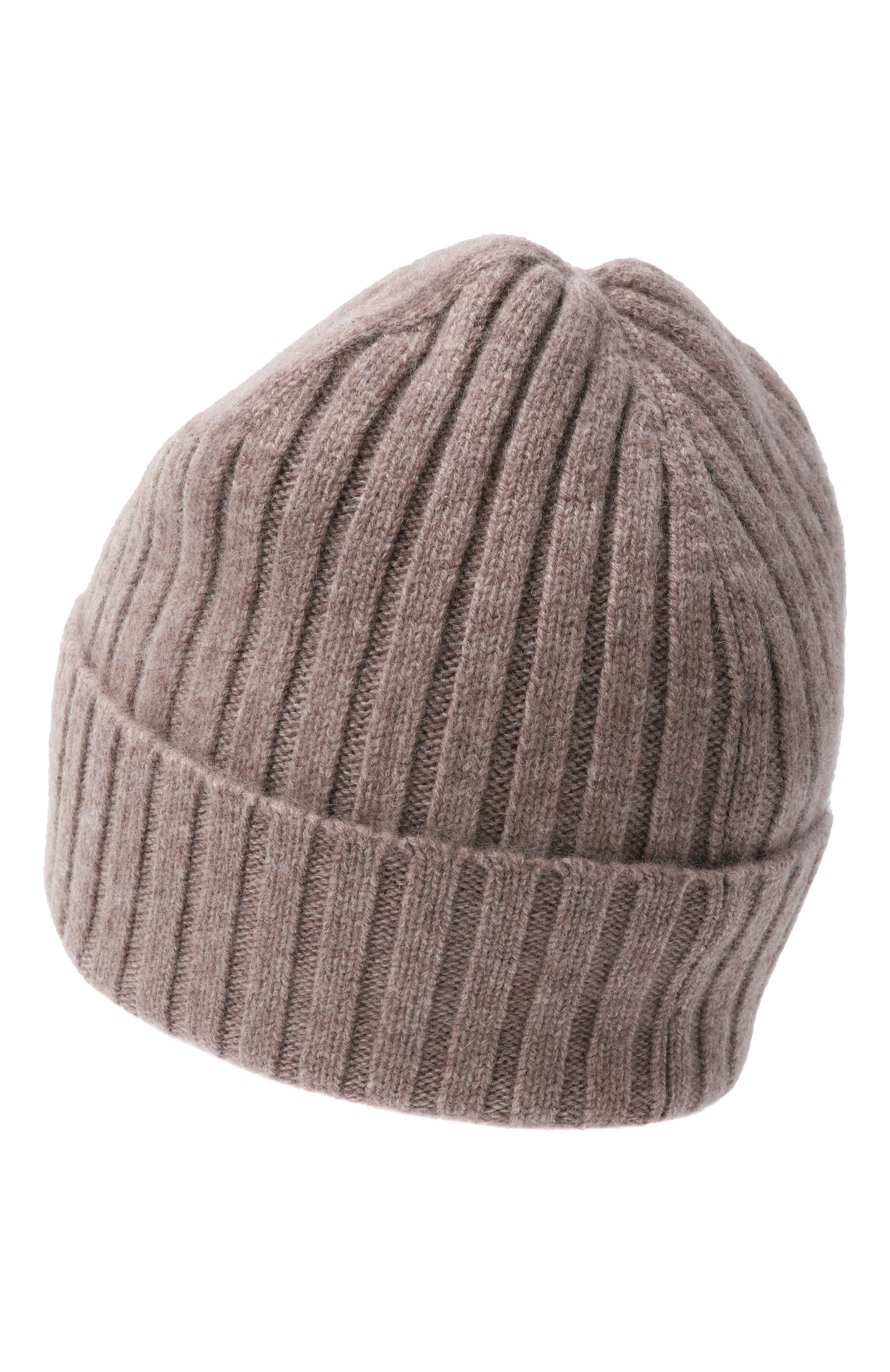 Шапка из кашемира и шерсти SPORTY AND RICH бежевого цвета по цене 14300 руб., арт. AC06666302BE24, фото 2 Шапка из кашемира и шерсти SPORTY AND RICH, арт. AC06666302BE24, фото 2