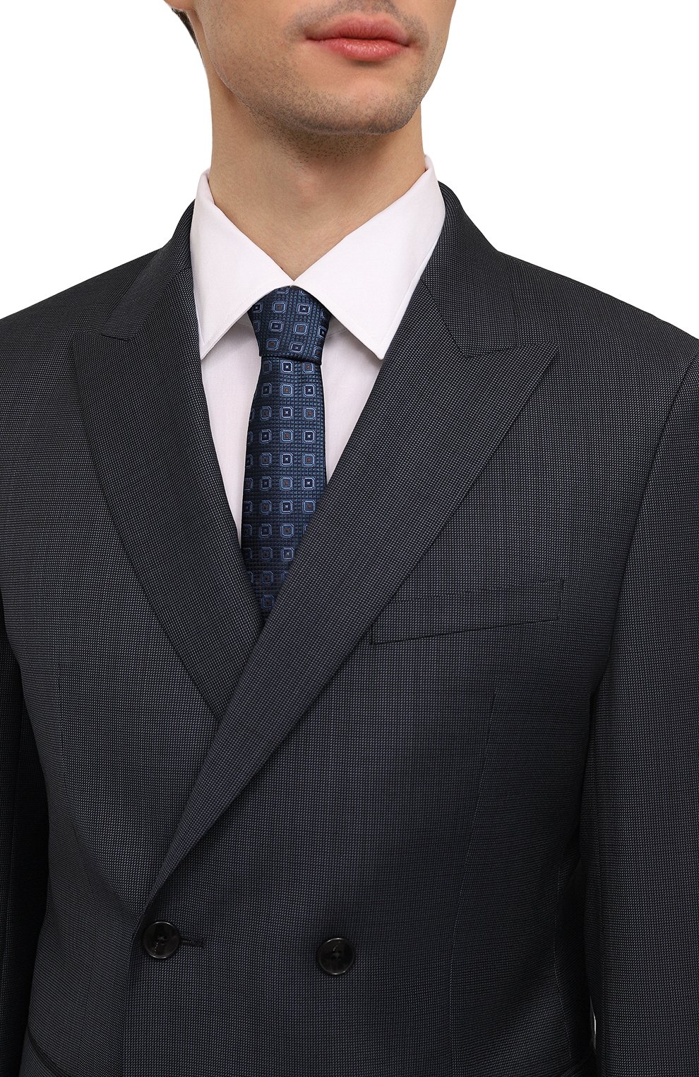 Шелковый галстук CANALI, арт. 18/HJ04071, фото 2