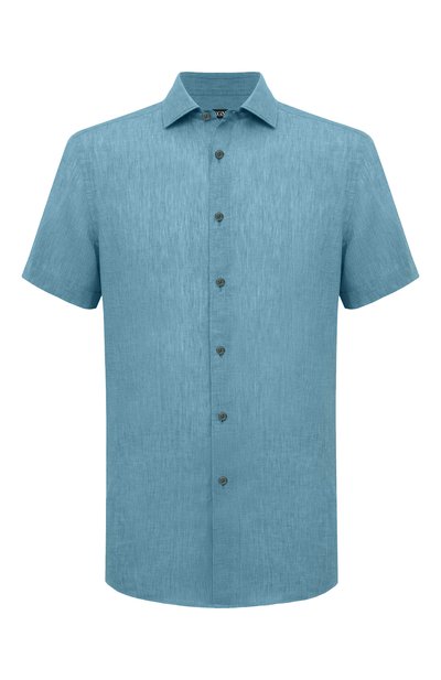 Мужская льняная рубашка ZEGNA, арт. UDX38A7/SCF5
