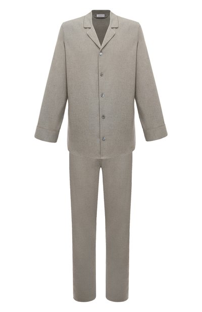 Пижама из хлопка и шерсти ZIMMERLI, арт. 4600-21001, фото 1