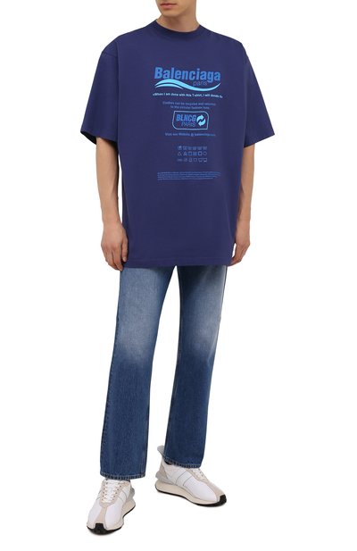Хлопковая футболка BALENCIAGA, арт. 651795/TKVF8, фото 2