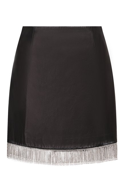Женская кожаная юбка MIU MIU, арт. MPD610-462-F0002