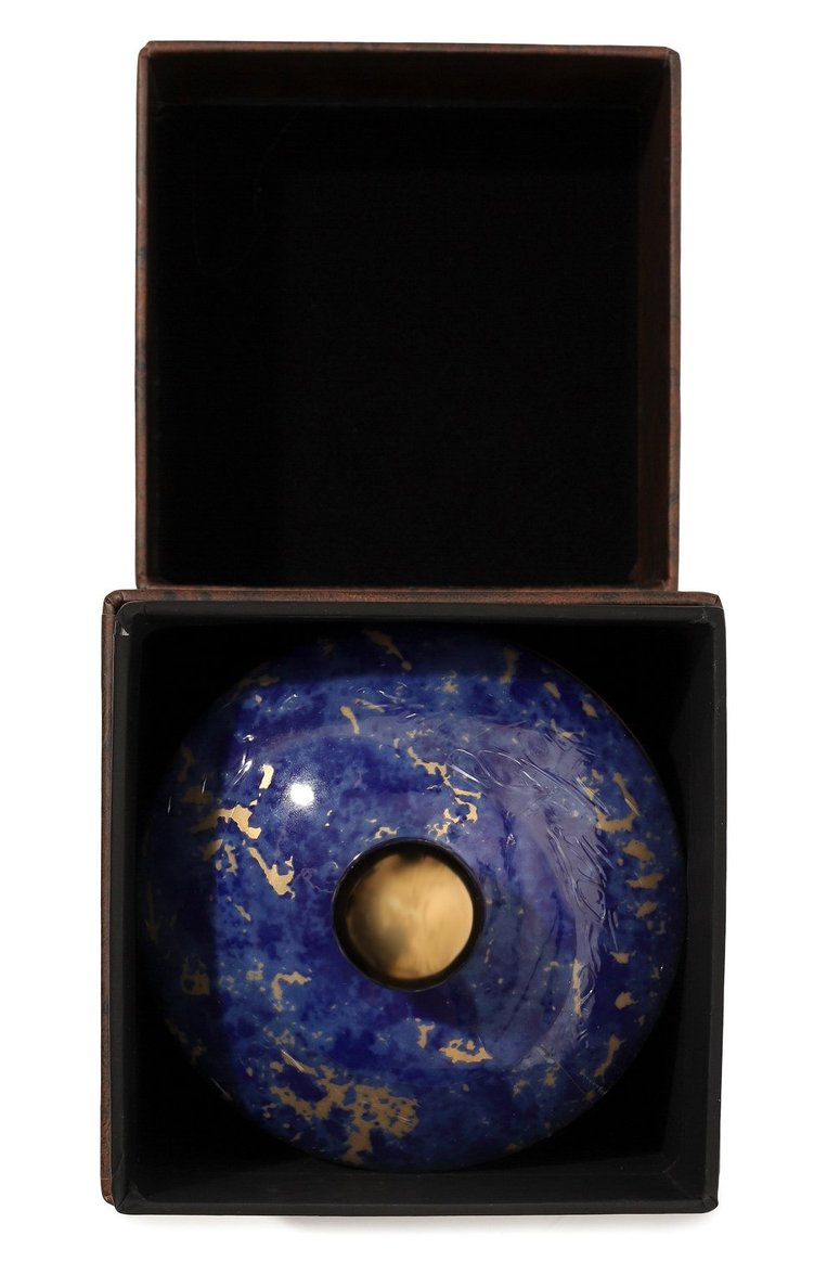 Подсвечник с крышкой lapislazuli STEFANO RICCI темно-синего цвета, арт. 0ACAN002/ST0NE2 | Фото 3 (Нос: Не проставлено; Региональные ограничения белый список (Axapta Mercury): Не проставлено; Ограничения доставки: fragile-2, flammable)