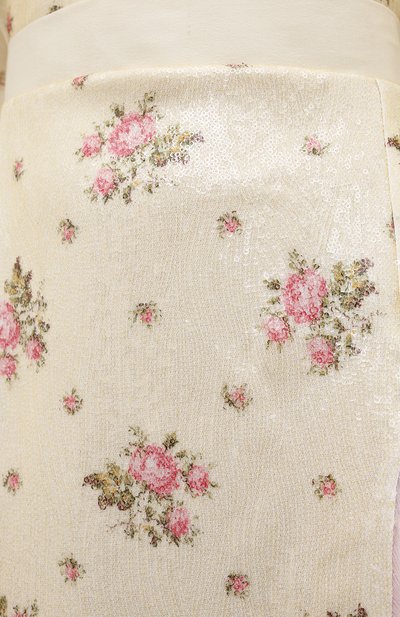 Юбка с пайетками ULYANA SERGEENKO бежевого цвета по цене 115000 руб., арт. GNM004SS20P (0392т20), фото 5 Юбка с пайетками ULYANA SERGEENKO, арт. GNM004SS20P (0392т20), фото 5