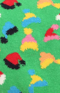 Детские носки HAPPY SOCKS разноцветного цвета, арт. KSAH01 | Фото 2 (Материал: Текстиль, Хлопок; Кросс-КТ: Носки; Нос: Не проставлено; Материал сплава: Проставлено; Мальчики Кросс-КТ: Носки)