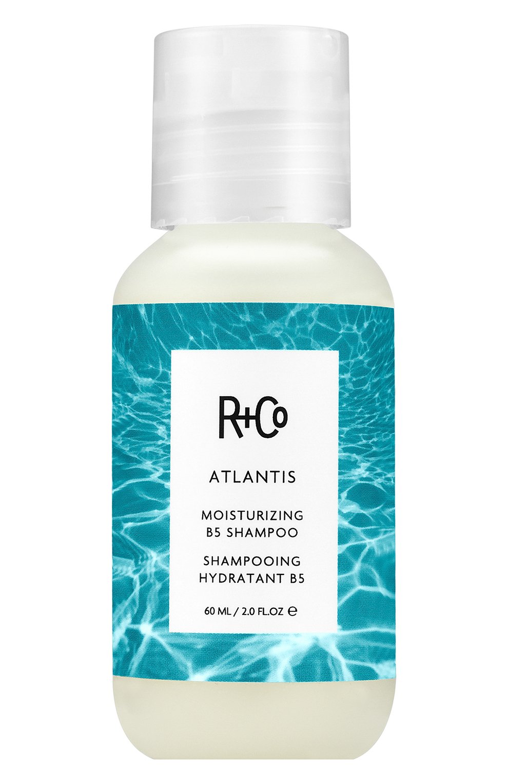 Шампунь для увлажнения с витамином в5 atlantis (60ml) R+CO бесцветного цвета по цене 1290 руб., арт. 810374024829, фото 1 Шампунь для увлажнения с витамином в5 atlantis (60ml) R+CO, арт. 810374024829, фото 1