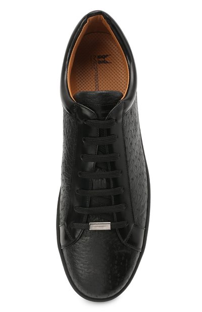 Кожаные кеды MORESCHI, арт. 43850/CQ/PECCARY/R0DI/F0D.ESTATE, фото 5