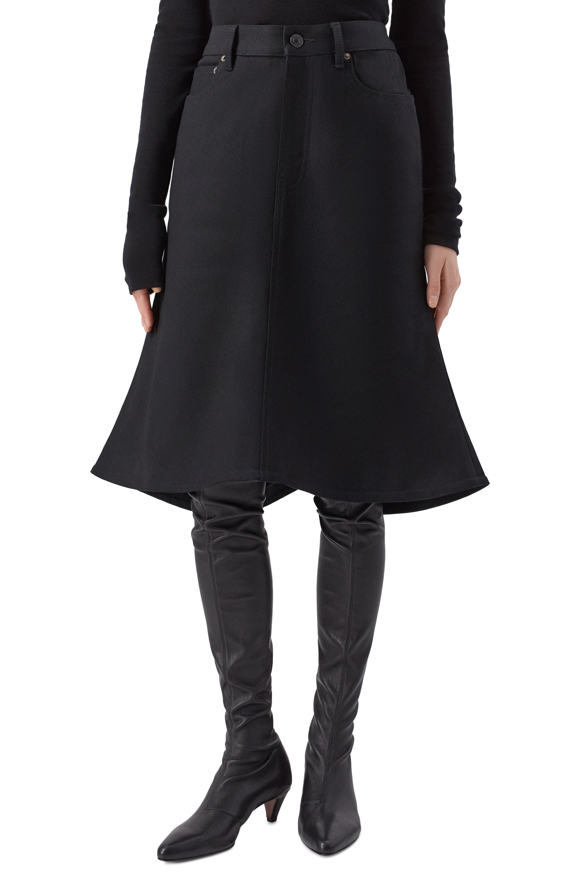 Джинсовая юбка BALENCIAGA, арт. 852330/TTWA4, фото 3