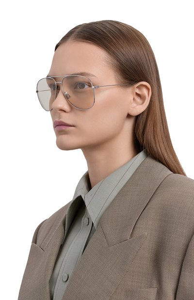 Солнцезащитные очки SAINT LAURENT бежевого цвета по цене 45950 руб., арт. CLASSIC 11 072, фото 3 Солнцезащитные очки SAINT LAURENT, арт. CLASSIC 11 072, фото 3