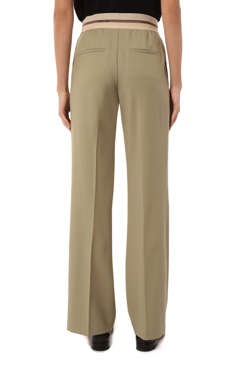 Брюки HELMUT LANG бежевого цвета по цене 51200 руб., арт. M05HW207, фото 4 Брюки HELMUT LANG, арт. M05HW207, фото 4