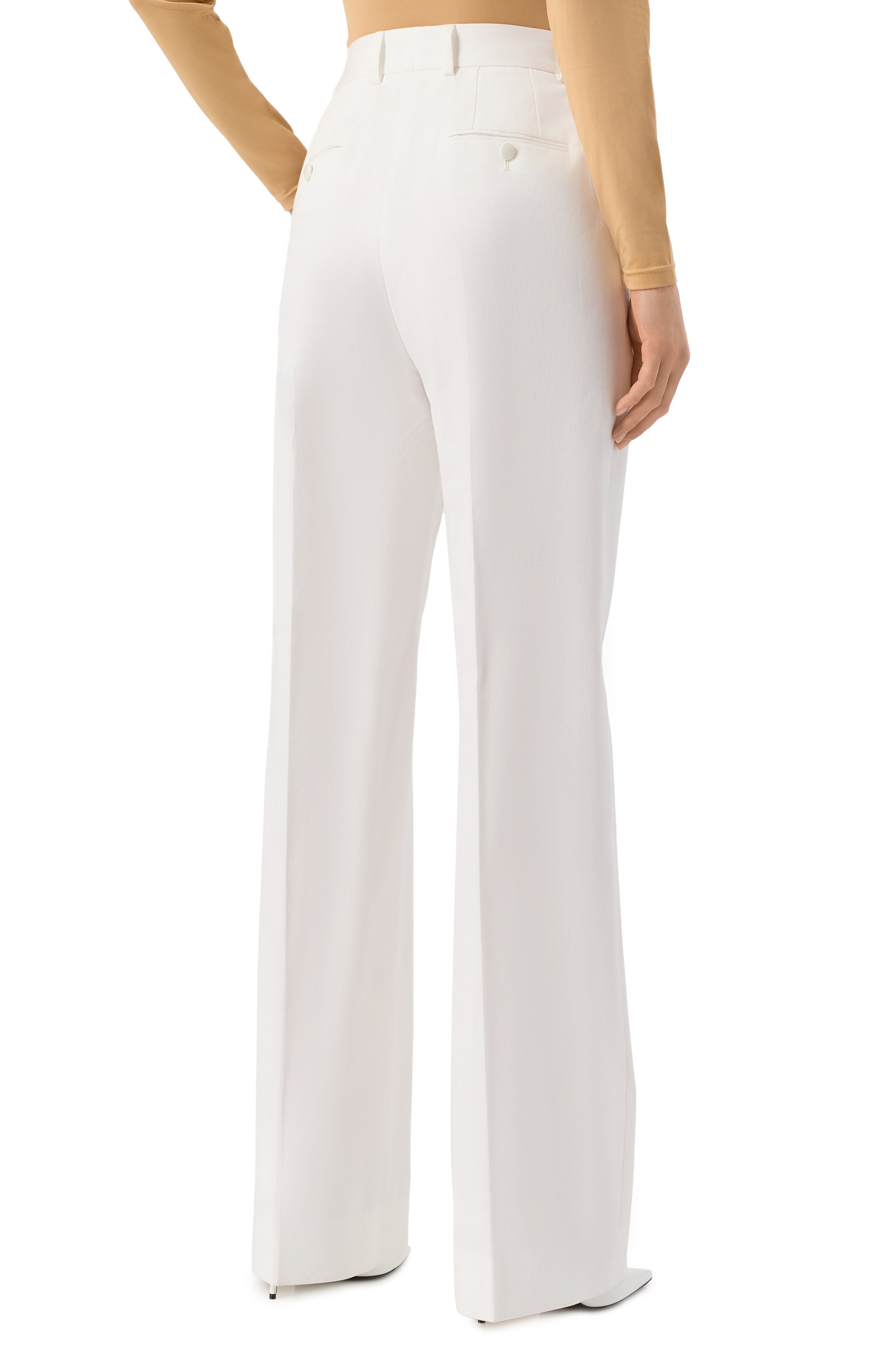 Хлопковые брюки DOLCE & GABBANA, арт. FTC20T/GDCDD, фото 4