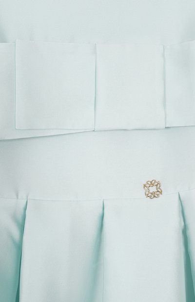 Атласное платье ELIE SAAB JUNIOR, арт. EFAB067 MX TS0807, фото 3