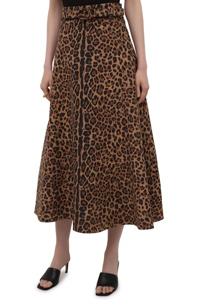 Юбка из шерсти и шелка VALENTINO, арт. WB3RA8306NA, фото 3