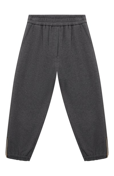 Хлопковые джоггеры BRUNELLO CUCINELLI, арт. BH827P214B
