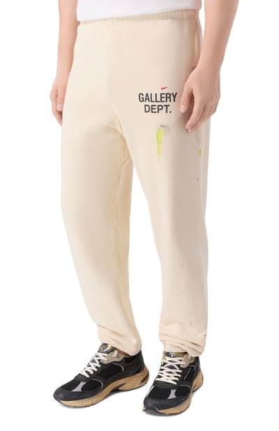 Хлопковые джоггеры GALLERY DEPT. кремового цвета по цене 74750 руб., арт. EN-2130, фото 3 Хлопковые джоггеры GALLERY DEPT., арт. EN-2130, фото 3