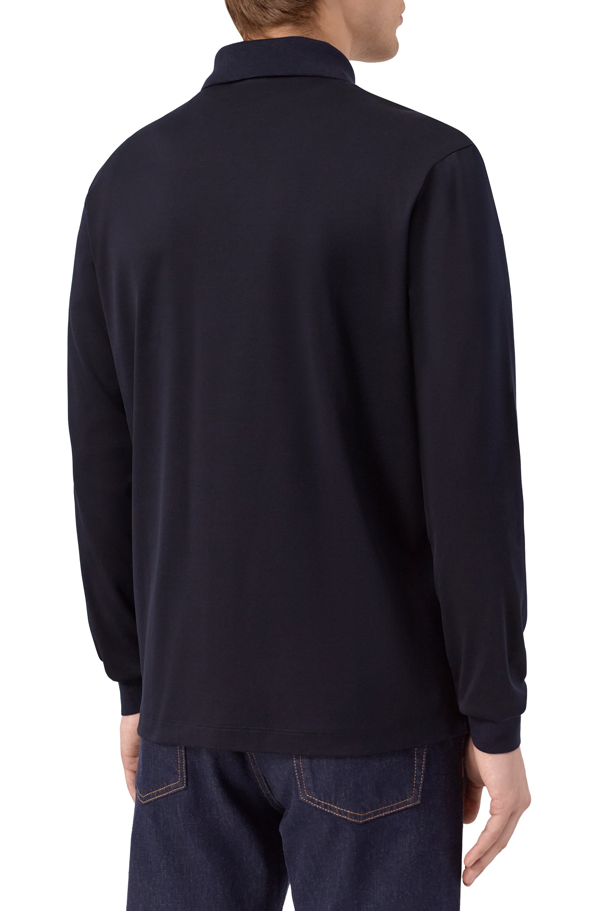 Хлопковое поло PAUL&SHARK, арт. 15311727, фото 4