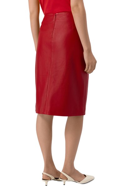 Кожаная юбка LOULOU DE SAISON, арт. EKARE, фото 4