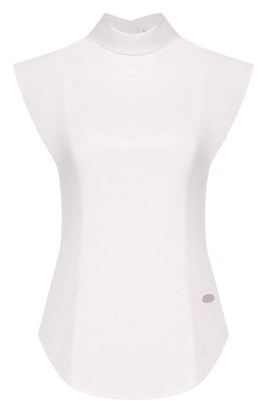 Хлопковый топ Jean Paul Gaultier 26/01-W-ST047/C071 Белый 26/01-W-ST047/C071
