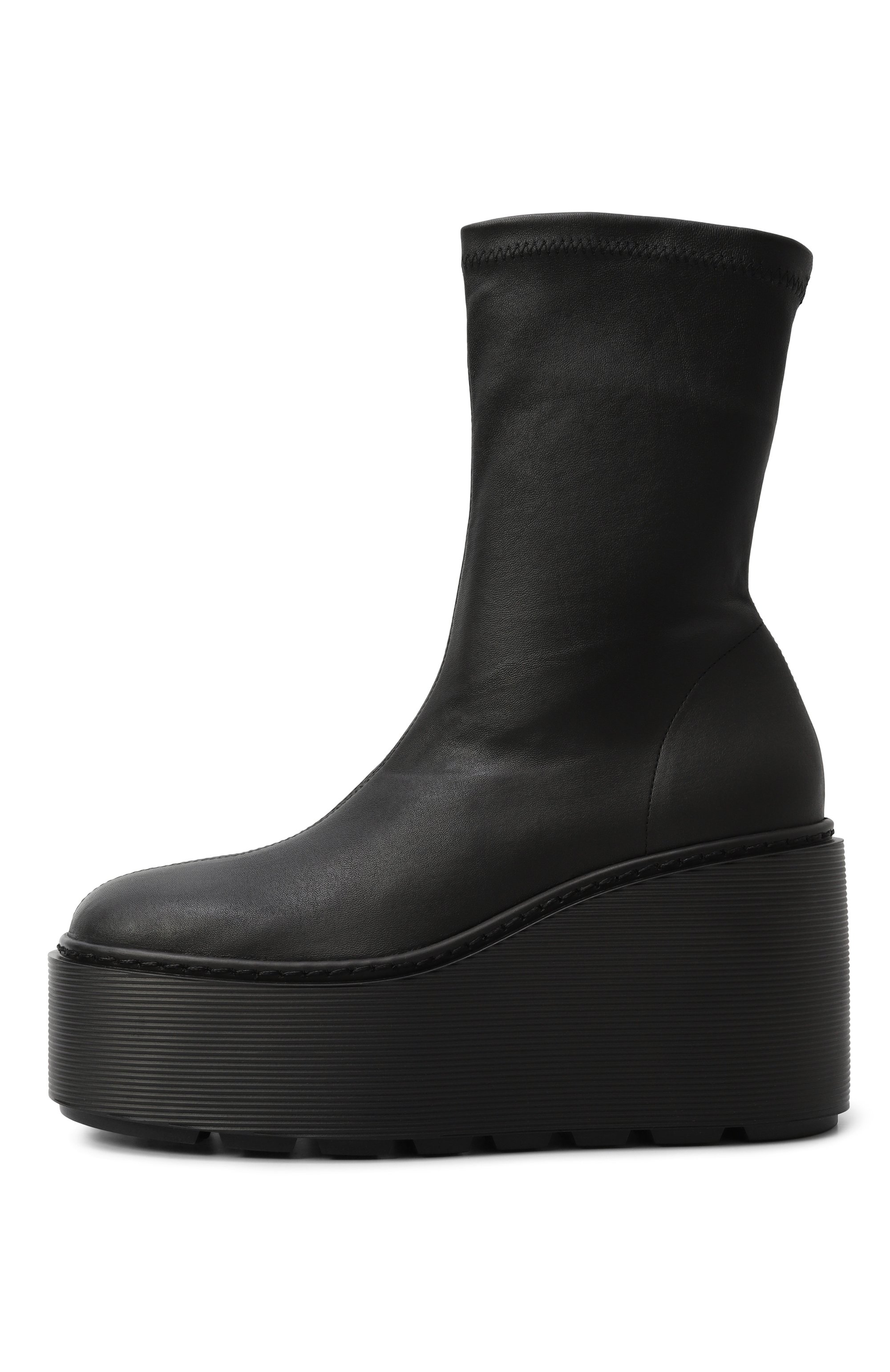 Кожаные ботильоны f20 zeppa stripy VIC MATIE, арт. 1H4250D_F20H020101, фото 4