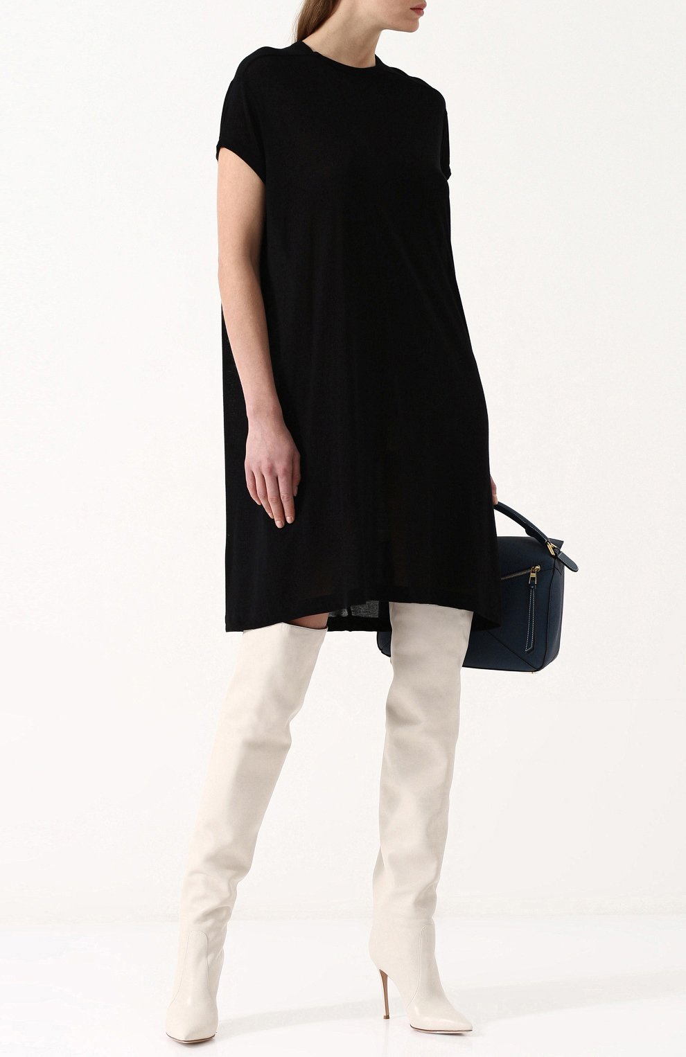 Кожаные ботфорты rennes на шпильке GIANVITO ROSSI, арт. G80749.15RIC.RST0FFW, фото 2