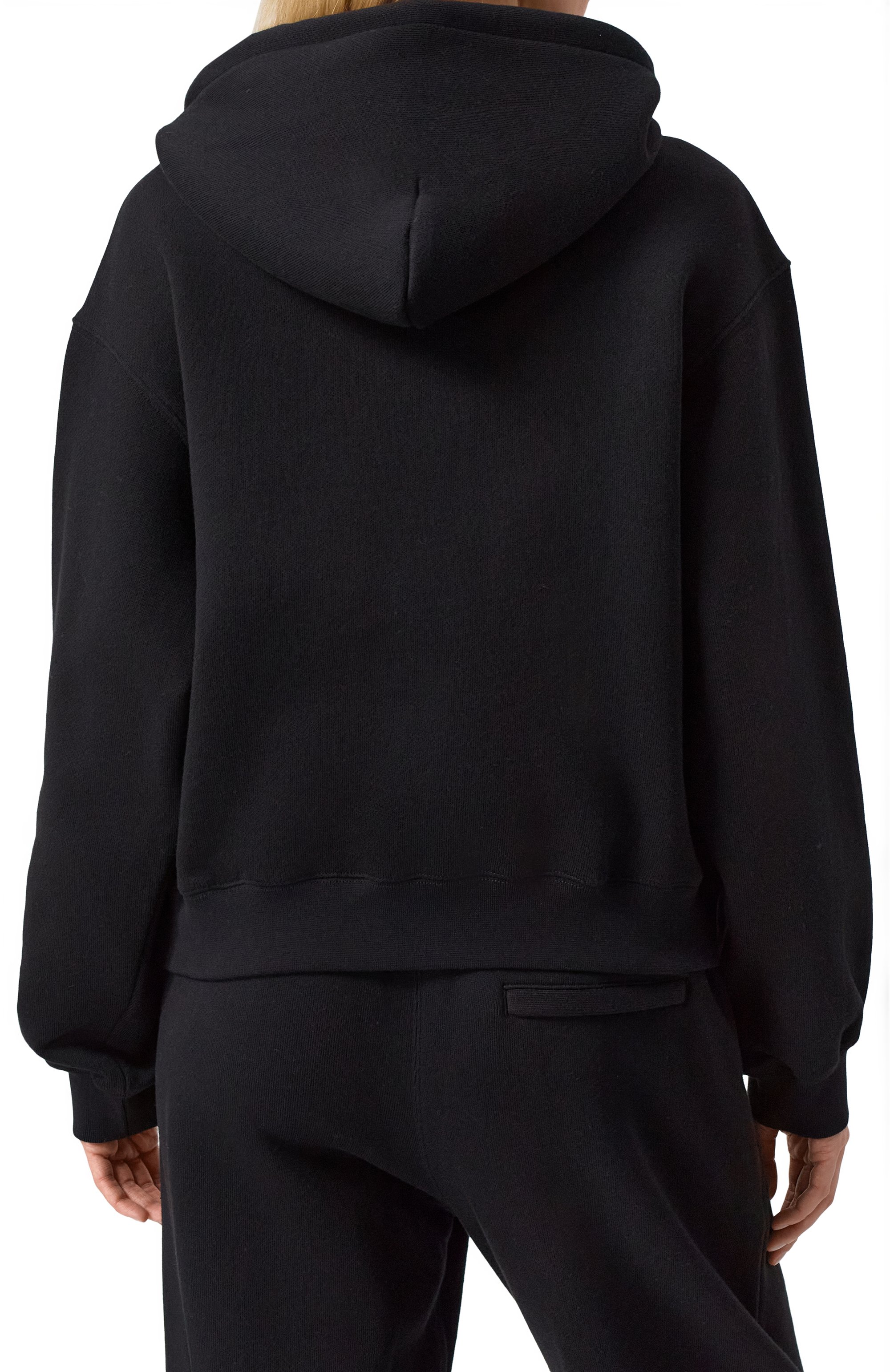 Хлопковое худи ALEXANDERWANG.T, арт. 4CC3242101, фото 4