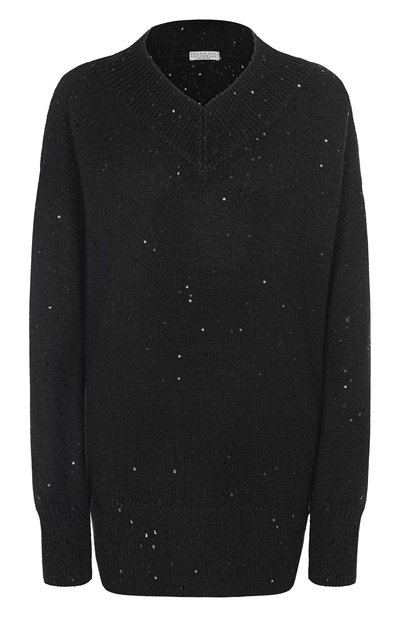 Женский пуловер из кашемира и шелка BRUNELLO CUCINELLI, арт. M73539922