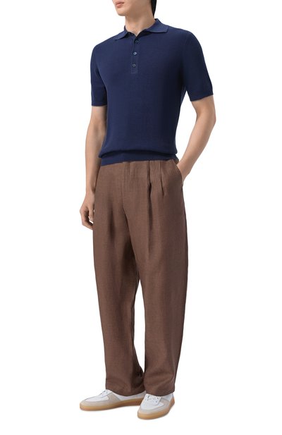 Мужские льняные брюки 12 STOREEZ, арт. 138090