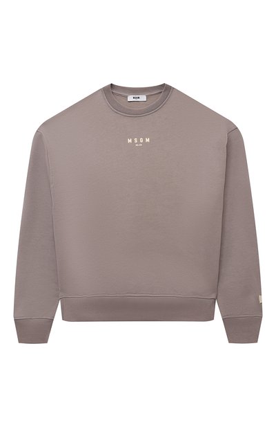 Хлопковый свитшот MSGM KIDS, арт. F4MSJUSW174