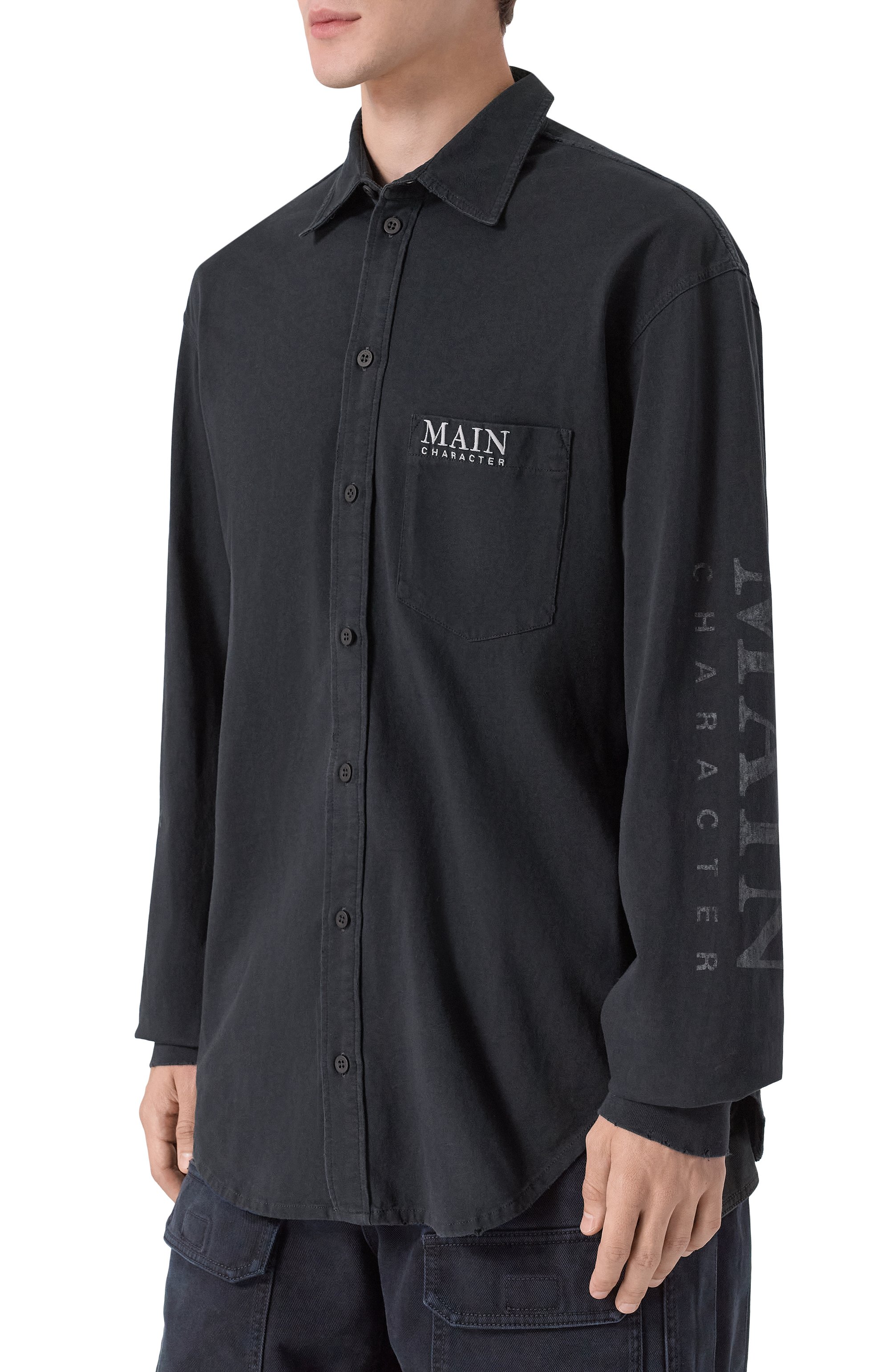 Хлопковая рубашка BALENCIAGA, арт. 850260/TTVB9, фото 3