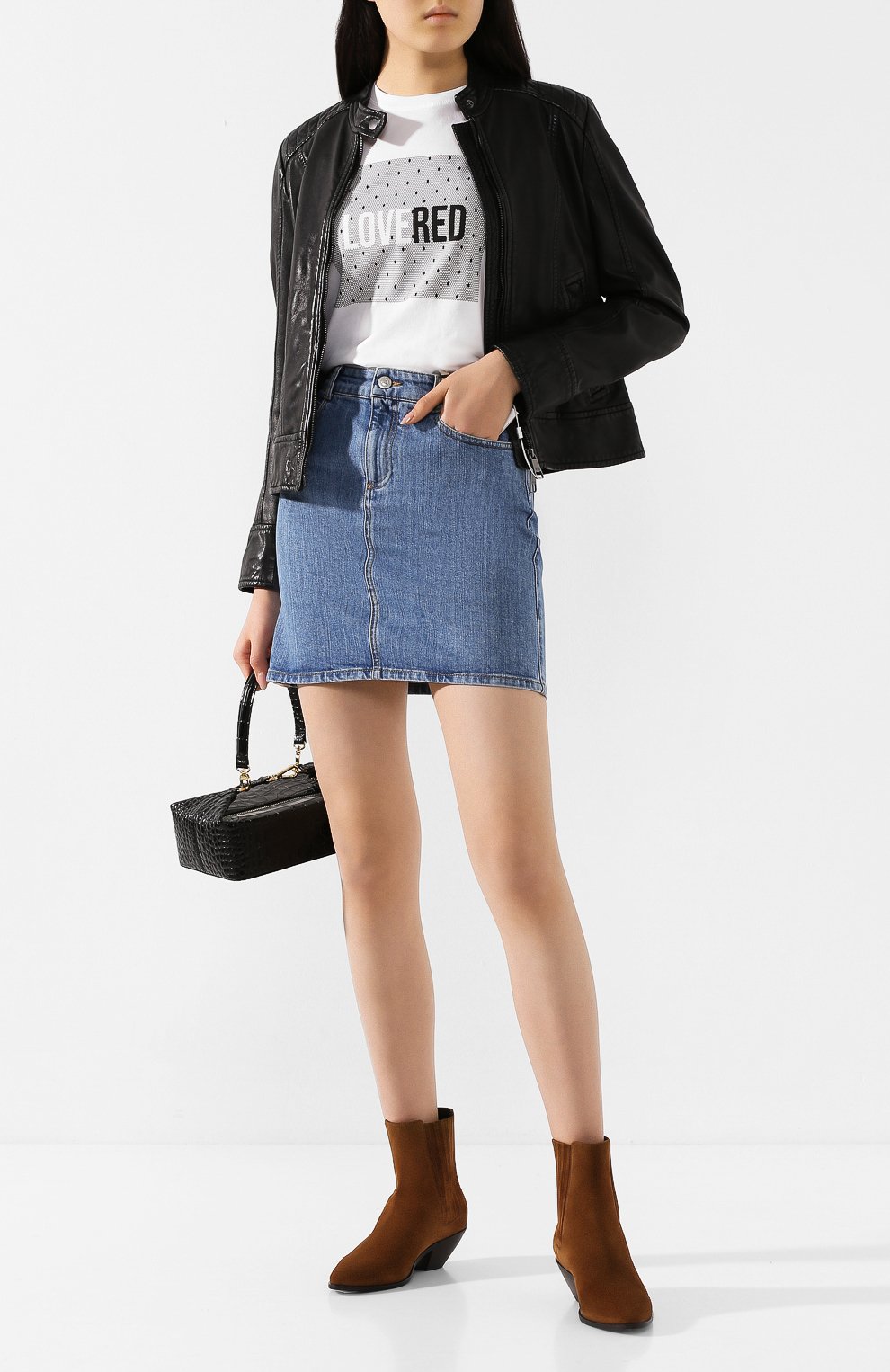 Хлопковая футболка REDVALENTINO белого цвета по цене 13300 руб., арт. TR3MG05Z/516, фото 2 Хлопковая футболка REDVALENTINO, арт. TR3MG05Z/516, фото 2