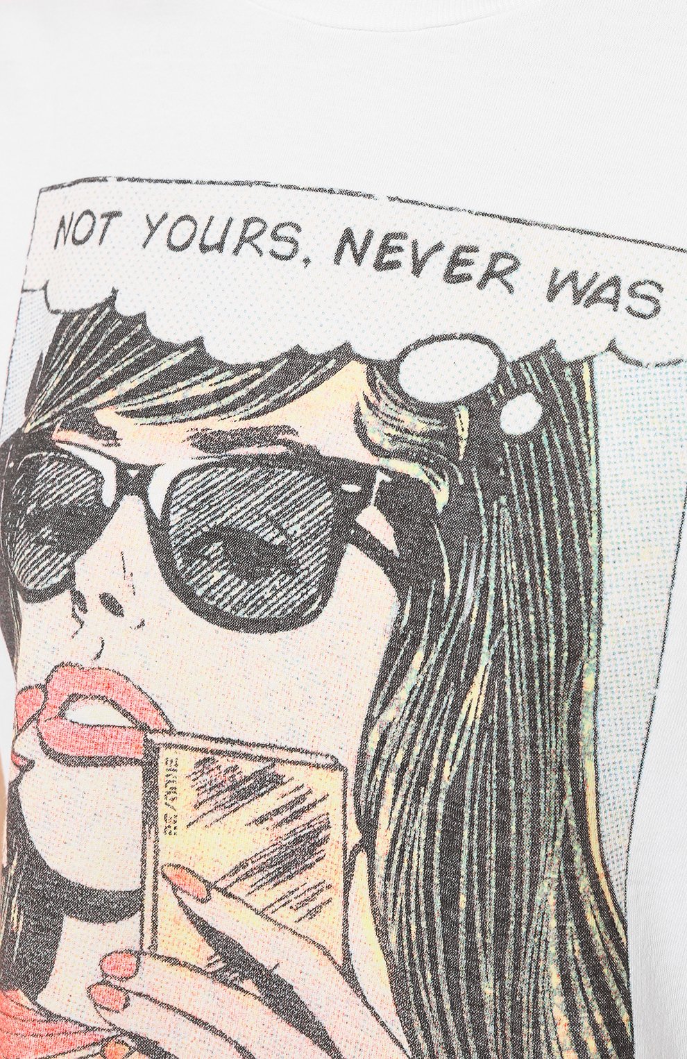 Хлопковая футболка RE/DONE, арт. 137-02WCGT239, фото 5