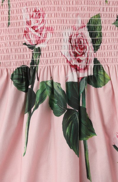 Хлопковый сарафан DOLCE & GABBANA, арт. L54DE0/HS5S7/8-14, фото 3